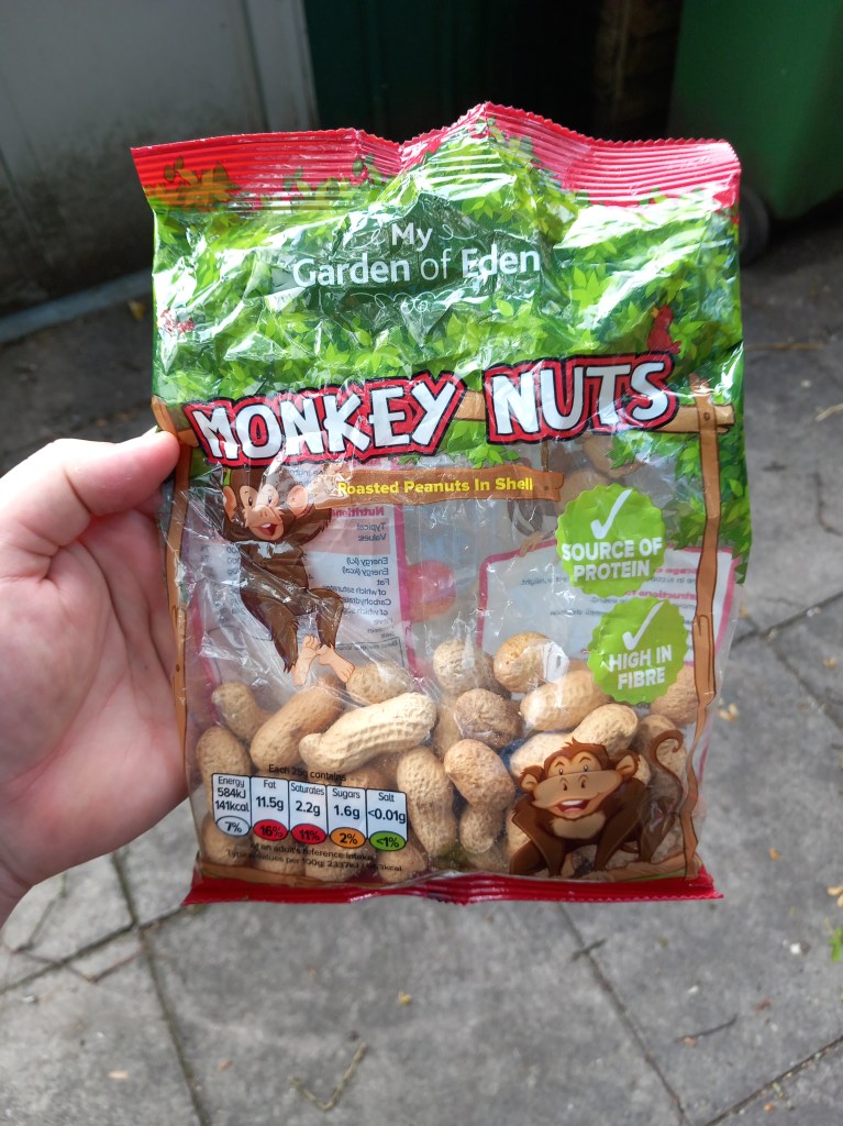 Frodo loves monkey nuts