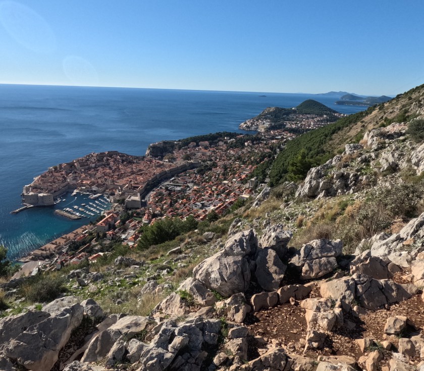 Road to airport - Dubrovnik